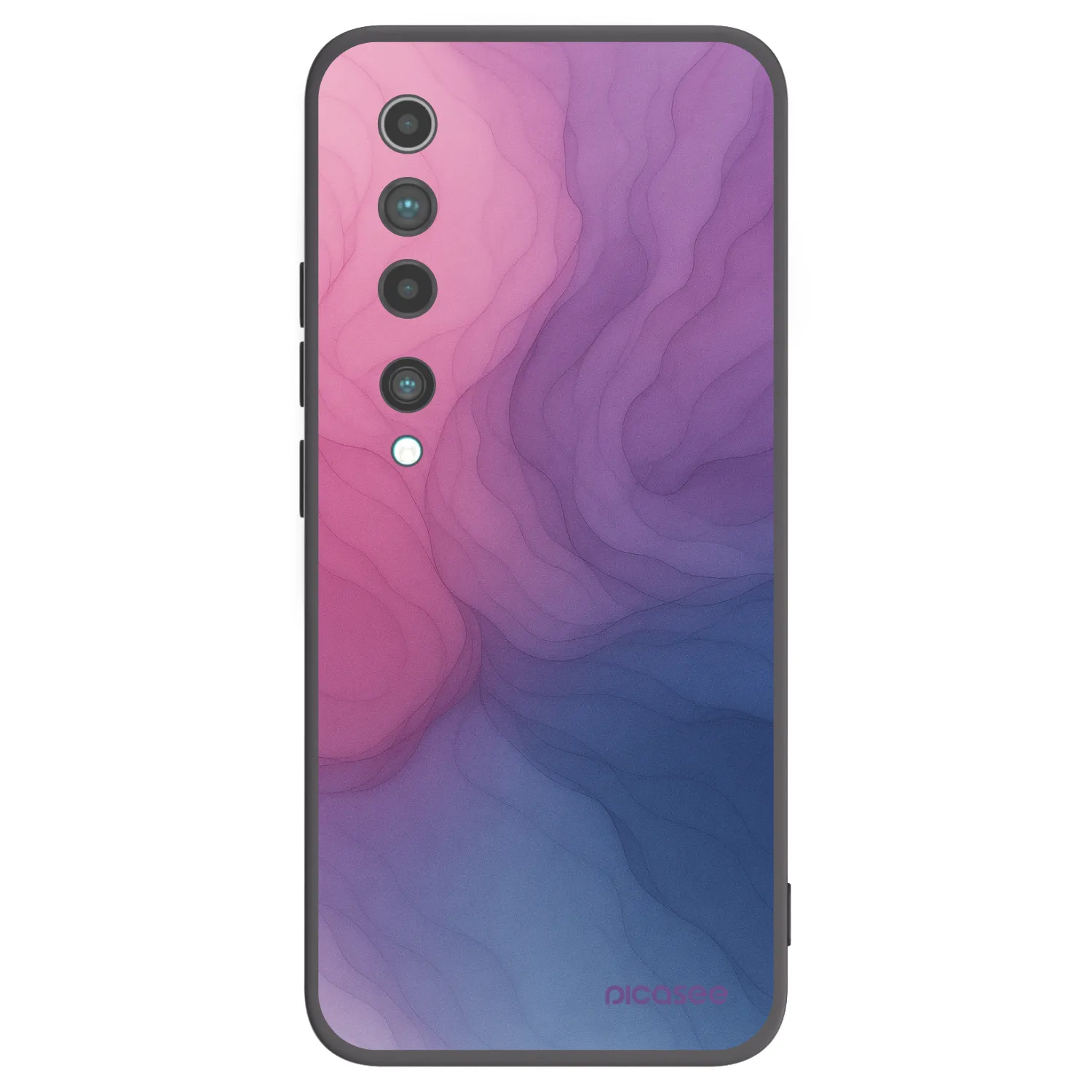 Picasee silikónový čierny obal pre Xiaomi Mi 10 - Silk