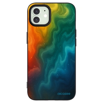 Picasee silikónový čierny obal pre Apple iPhone 12 - Solar