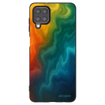 Picasee silikónový čierny obal pre Samsung Galaxy A12 A125F - Solar