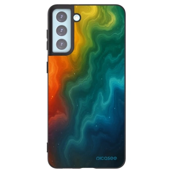Picasee silikónový čierny obal pre Samsung Galaxy S21+ 5G G996F - Solar