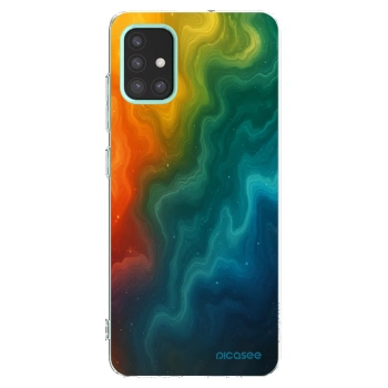 Picasee silikónový prehľadný obal pre Samsung Galaxy M31s - Solar