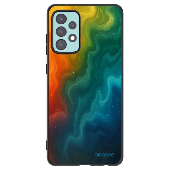Picasee silikónový čierny obal pre Samsung Galaxy A72 A725F - Solar
