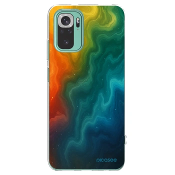 Picasee silikónový prehľadný obal pre Xiaomi Redmi Note 10 Pro - Solar