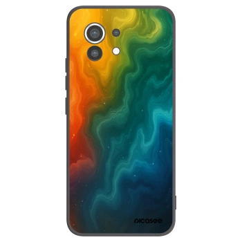 Picasee silikónový čierny obal pre Xiaomi Mi 11 - Solar