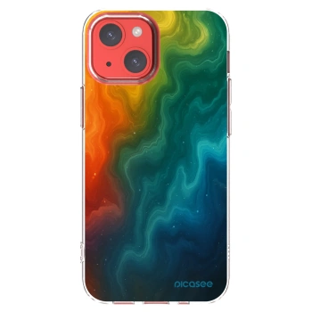 Picasee silikónový prehľadný obal pre Apple iPhone 13 mini - Solar