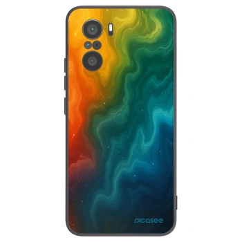 Picasee silikónový čierny obal pre Xiaomi Poco F3 - Solar