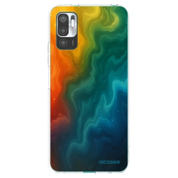 Picasee silikónový prehľadný obal pre Xiaomi Redmi Note 10 5G - Solar