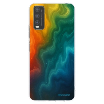 Picasee silikónový prehľadný obal pre Vivo Y20s - Solar