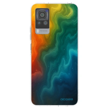 Picasee silikónový prehľadný obal pre Vivo X60 Pro 5G - Solar