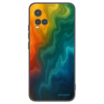 Picasee silikónový čierny obal pre Vivo Y33s - Solar