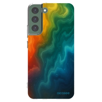 Picasee silikónový prehľadný obal pre Samsung Galaxy S22+ 5G - Solar