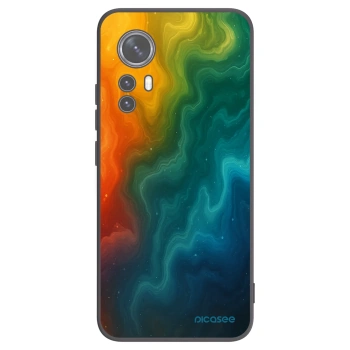 Picasee silikónový čierny obal pre Xiaomi 12 - Solar