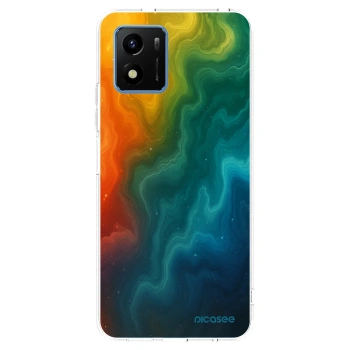 Picasee silikónový prehľadný obal pre Vivo Y01 - Solar