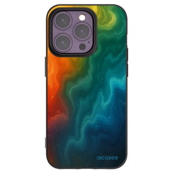 Picasee silikónový čierny obal pre Apple iPhone 14 Pro - Solar