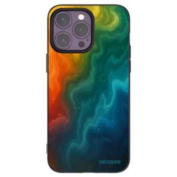 Picasee silikónový čierny obal pre Apple iPhone 14 Pro Max - Solar