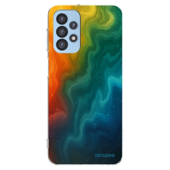 Picasee silikónový prehľadný obal pre Samsung Galaxy A23 A235F 4G - Solar