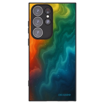 Picasee silikónový čierny obal pre Samsung Galaxy S23 Ultra 5G - Solar
