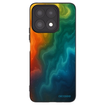 Picasee silikónový čierny obal pre Honor X8a - Solar