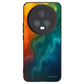 Picasee silikónový čierny obal pre Honor Magic5 Pro - Solar