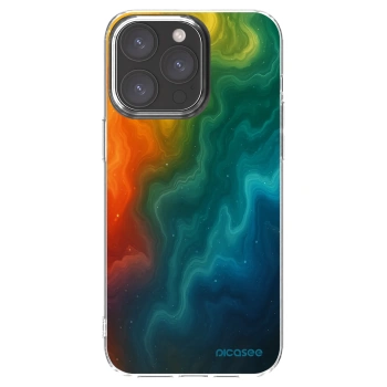 Picasee silikónový prehľadný obal pre Apple iPhone 15 Pro Max - Solar