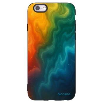 Picasee silikónový čierny obal pre Apple iPhone 6/6S - Solar