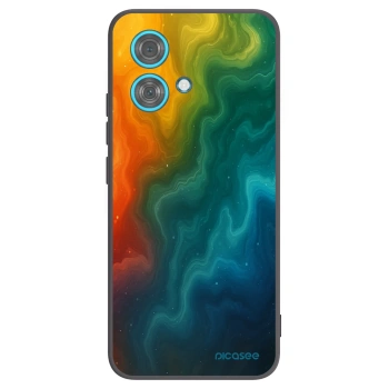 Picasee silikónový čierny obal pre Motorola Edge 40 Neo - Solar