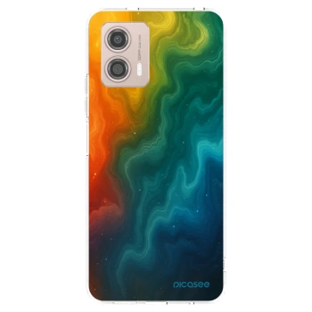 Picasee silikónový prehľadný obal pre Motorola Moto G53 5G - Solar