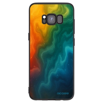 Picasee silikónový čierny obal pre Samsung Galaxy S8 G950F - Solar