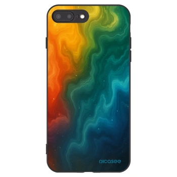 Picasee silikónový čierny obal pre Apple iPhone 8 Plus - Solar