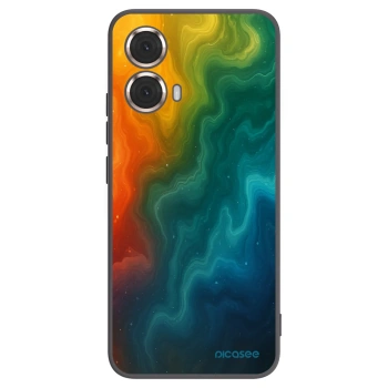 Picasee silikónový čierny obal pre Motorola Moto G85 - Solar
