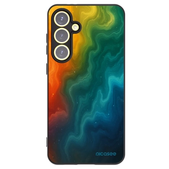 Picasee silikónový čierny obal pre Samsung Galaxy S24 FE S721B - Solar