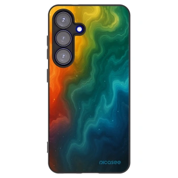 Picasee silikónový čierny obal pre Samsung Galaxy S25 5G - Solar