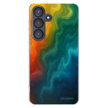 Picasee silikónový prehľadný obal pre Samsung Galaxy S25 5G - Solar