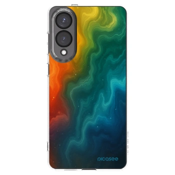 Picasee silikónový prehľadný obal pre Samsung Galaxy S25 Edge 5G - Solar