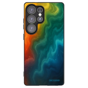 Picasee silikónový čierny obal pre Samsung Galaxy S25 Ultra 5G - Solar