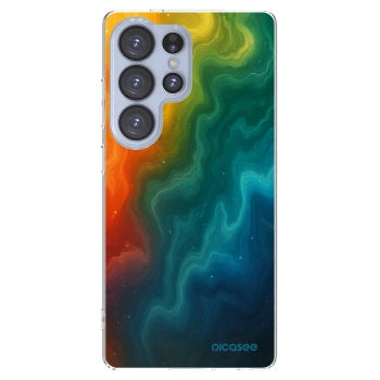 Picasee silikónový prehľadný obal pre Samsung Galaxy S25 Ultra 5G - Solar