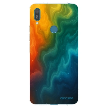 Picasee silikónový prehľadný obal pre Huawei Y7 2019 - Solar