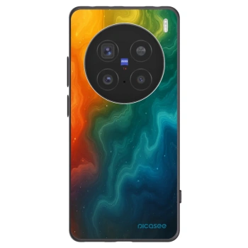 Picasee silikónový čierny obal pre Vivo X200 Pro - Solar