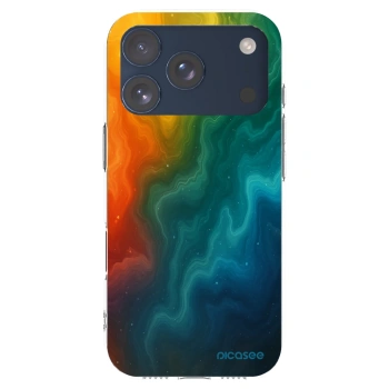 Picasee silikónový prehľadný obal pre Apple iPhone 17 Pro - Solar