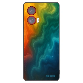 Picasee silikónový čierny obal pre Motorola Edge 50 Fusion - Solar
