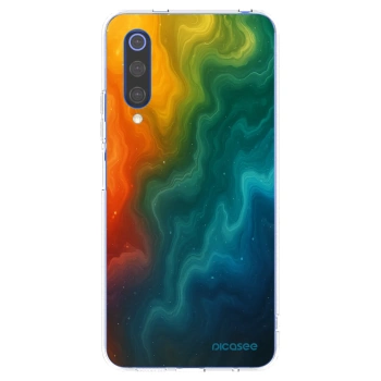 Picasee silikónový prehľadný obal pre Xiaomi Mi 9 SE - Solar