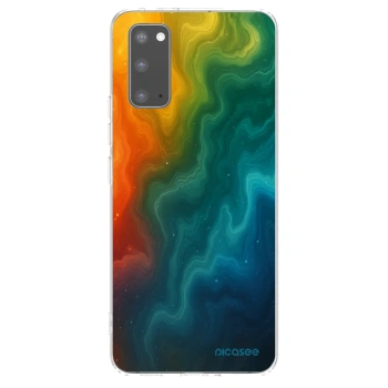 Picasee silikónový prehľadný obal pre Samsung Galaxy S20 G980F - Solar