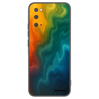 Picasee silikónový čierny obal pre Samsung Galaxy S20 G980F - Solar