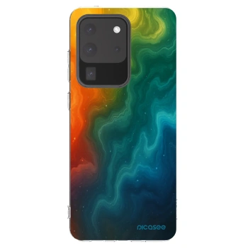 Picasee silikónový prehľadný obal pre Samsung Galaxy S20 Ultra 5G G988F - Solar