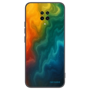 Picasee silikónový čierny obal pre Xiaomi Redmi Note 9 Pro - Solar