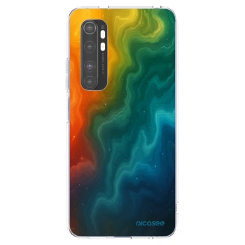 Picasee silikónový prehľadný obal pre Xiaomi Mi Note 10 Lite - Solar