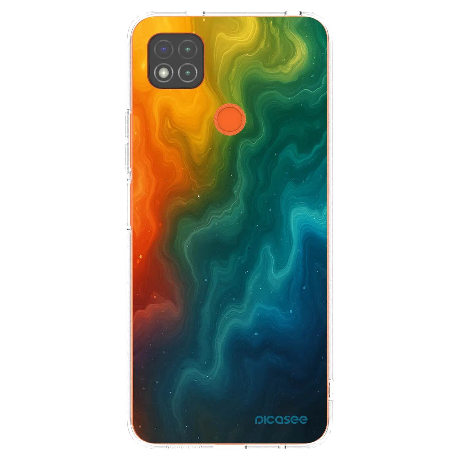Picasee silikónový prehľadný obal pre Xiaomi Redmi 9C - Solar