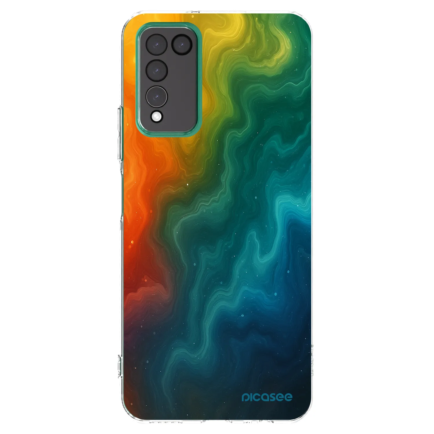 Picasee silikónový prehľadný obal pre Honor 10X Lite - Solar