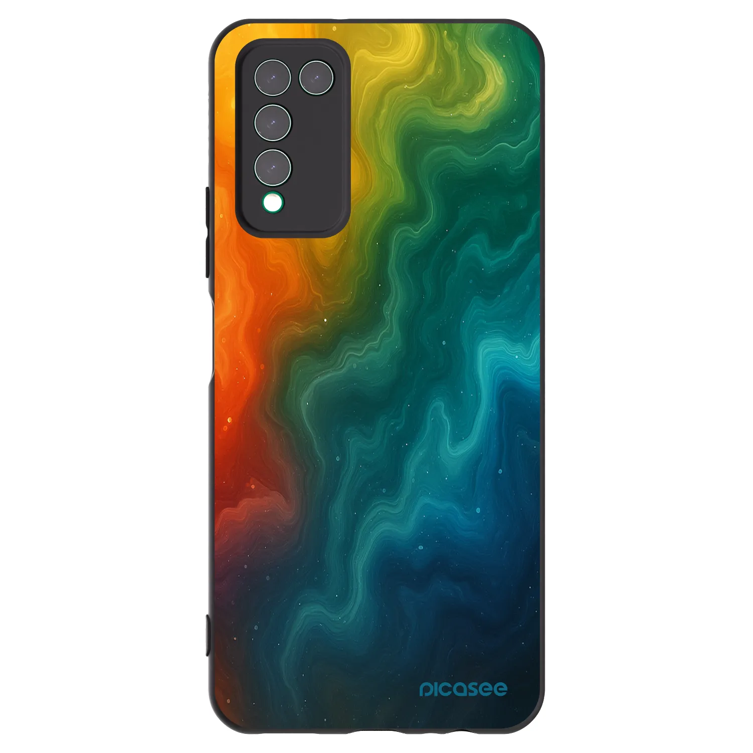 Picasee silikónový čierny obal pre Honor 10X Lite - Solar