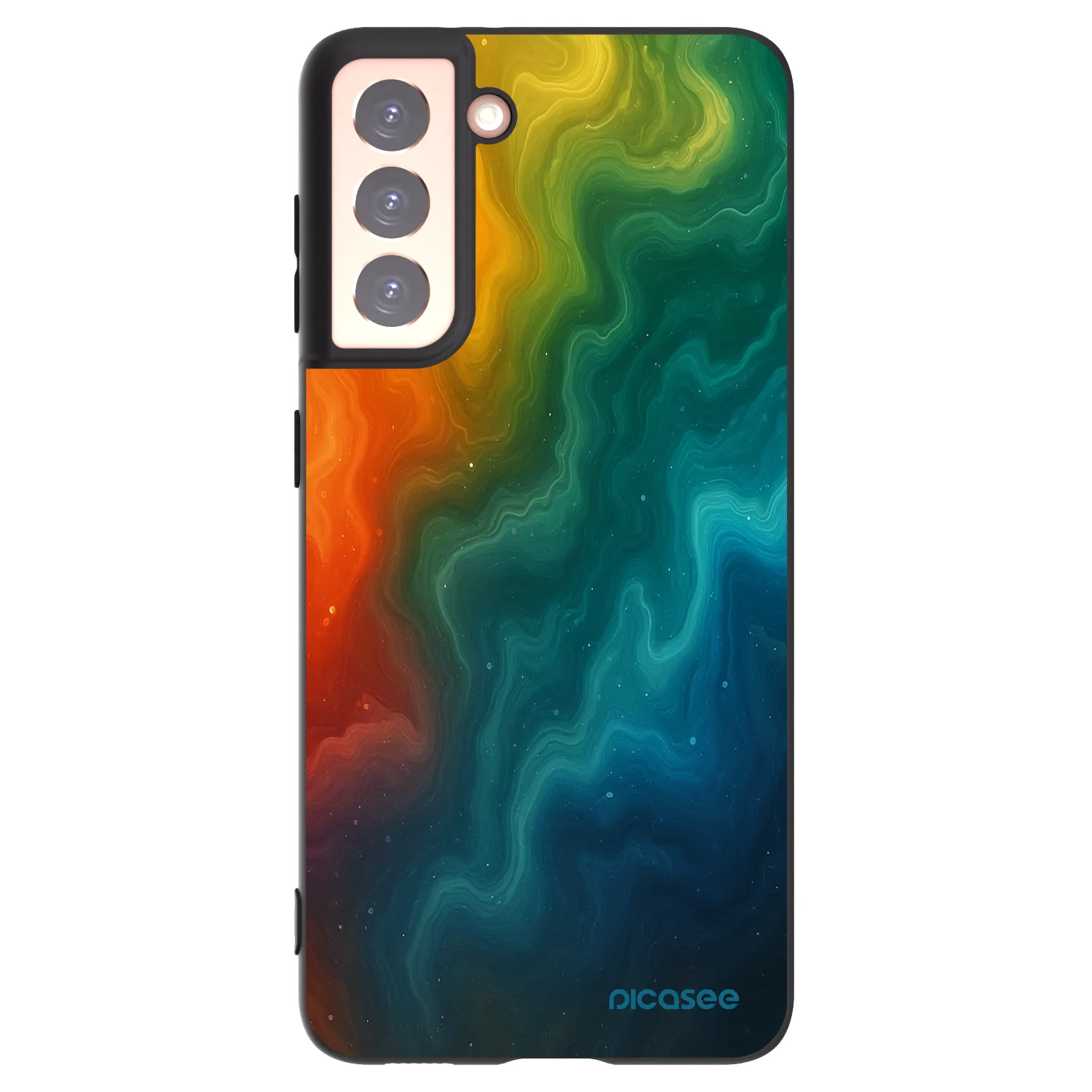 Silikónový čierny obal pre Samsung Galaxy S21 5G G991B - Solar